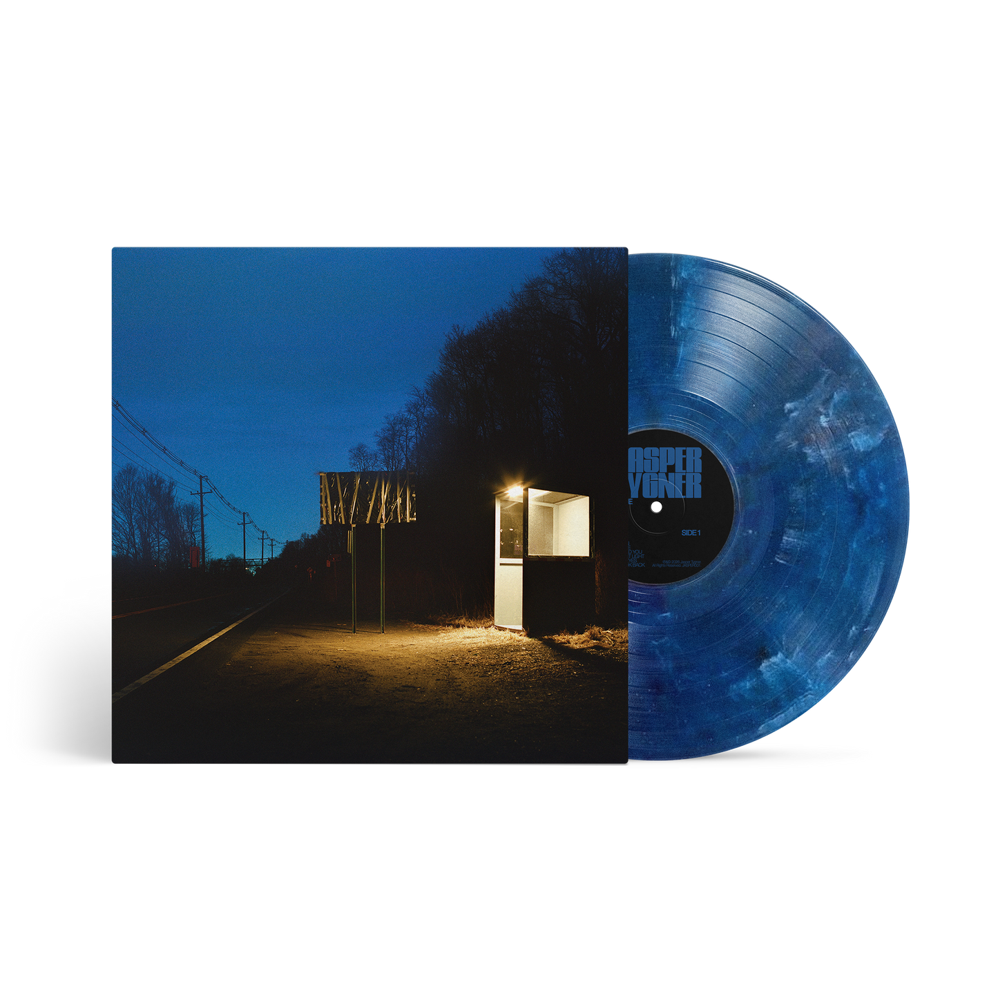 Blue Vinyl Album – Jasper Tygner